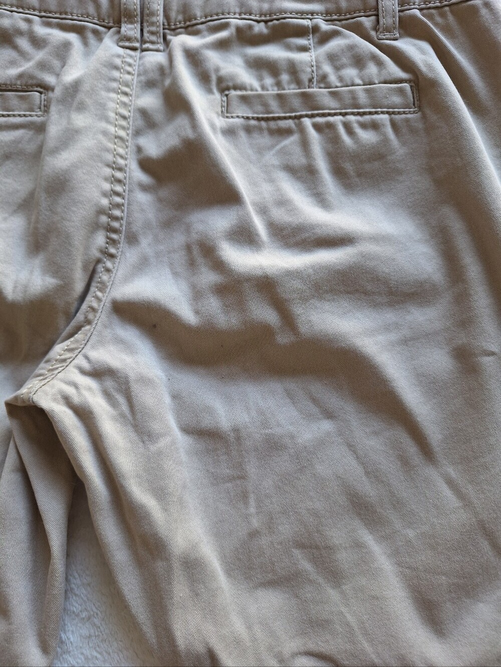 Mossimo Low Rise Skinny Khaki Chino Pants Tan Beige Size 6 - Picture 10 of 10